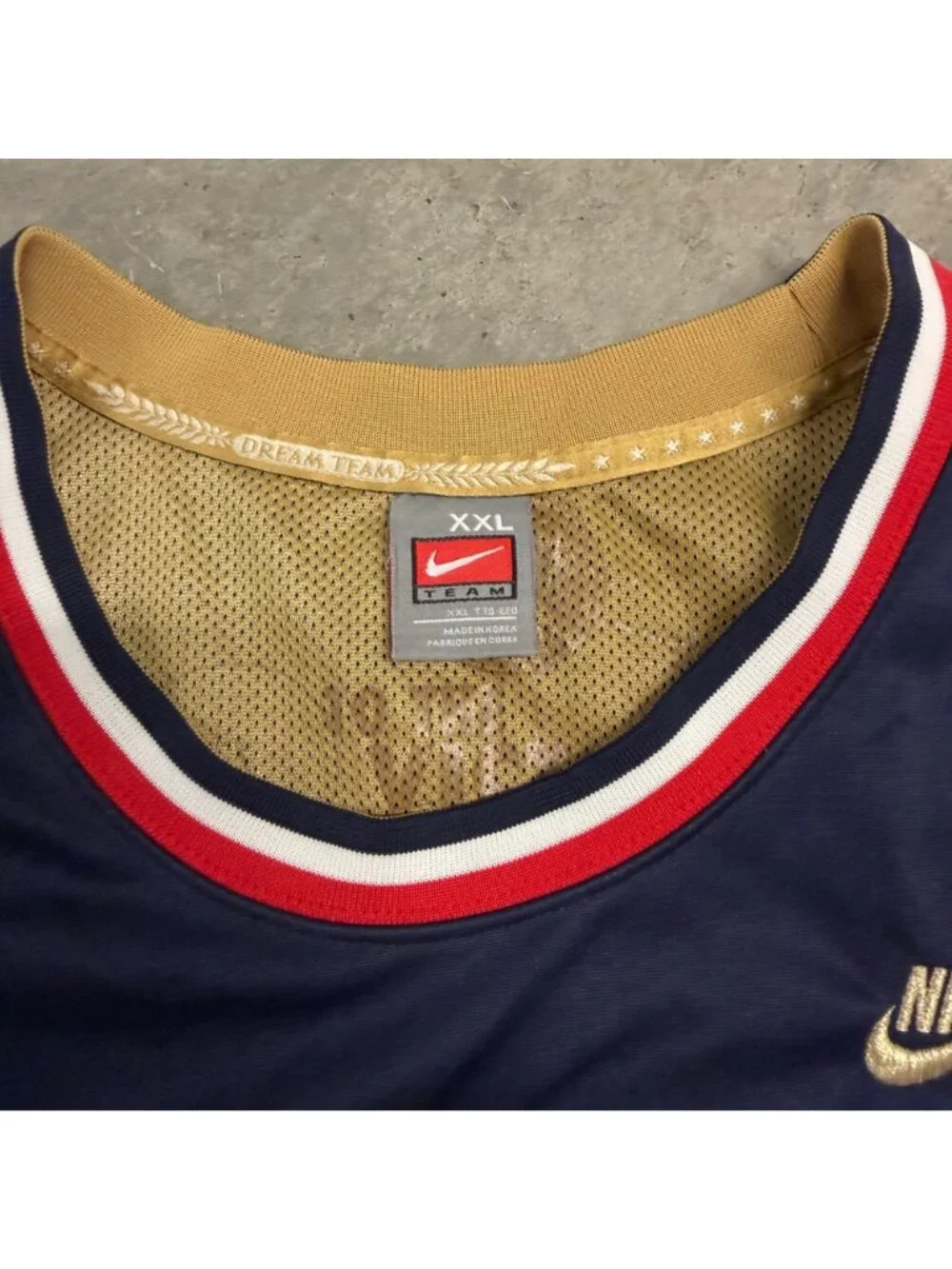 Vintage 2006 Nike Michael Jordan #9 USA Dream Team 1992 Olympics Jersey